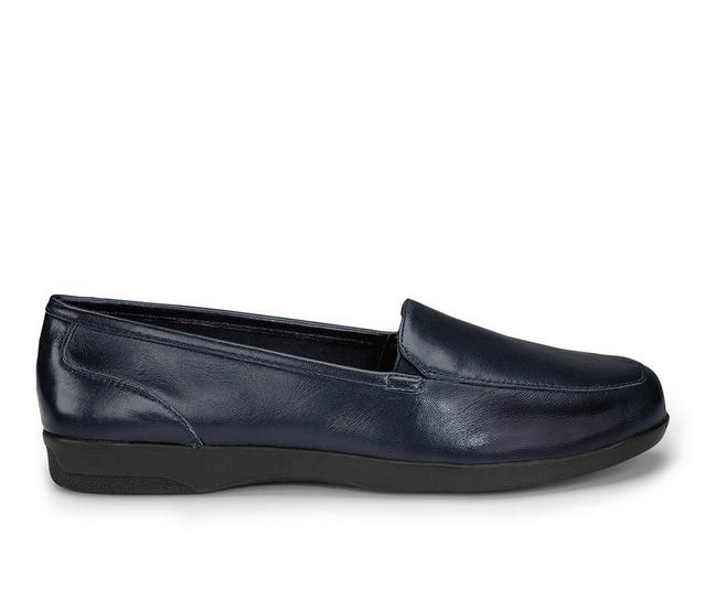 Women's Easy Spirit Devitt Loafers in Navy color
