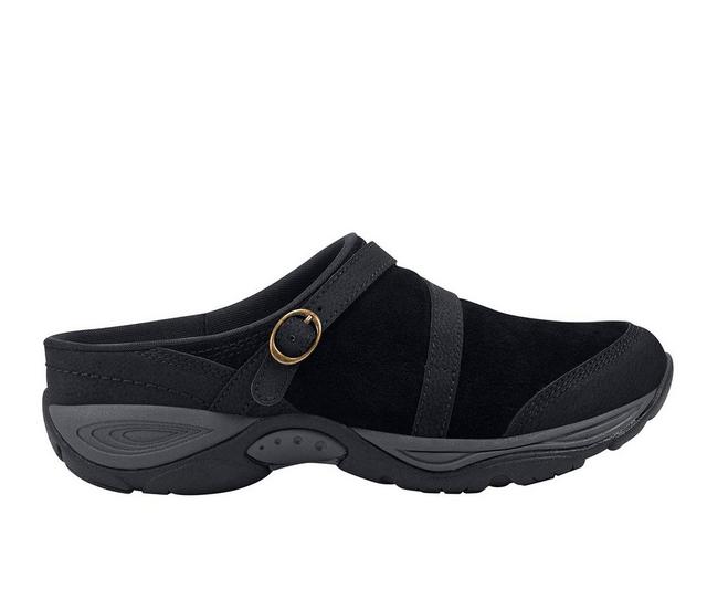 Women's Easy Spirit Equinox Mules in Black color