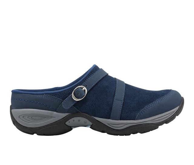 Women's Easy Spirit Equinox Mules in Dark Blue color