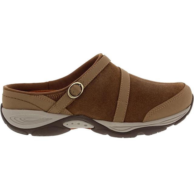 Women's Easy Spirit Equinox Mules in Tan color