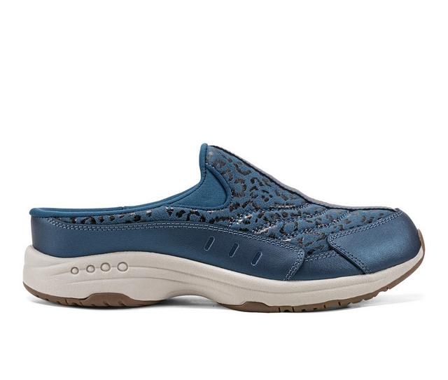 Women's Easy Spirit Traveltime Mules in Blue 2 color