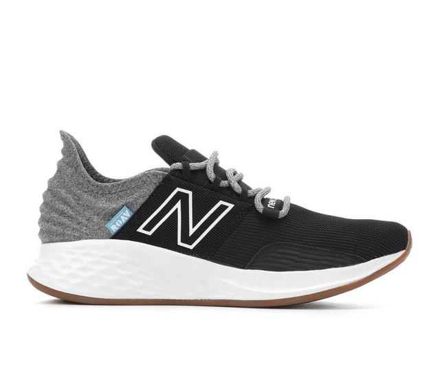 Boys' New Balance Big Kid Roav GEROVTK Running Shoes in Black/Aluminum color