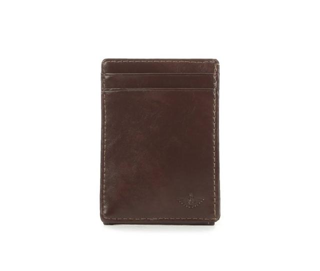 Dockers Accessories RFID Front Pocket Wide Magnetic Wallet in Brown color