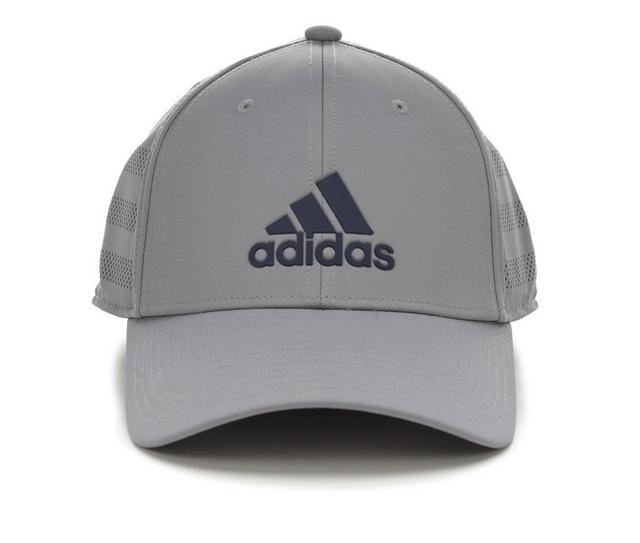 Adidas Men's Gameday III Stretch Fit Cap in Grey/Navy S/M color