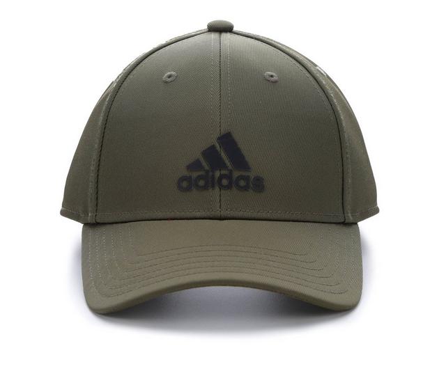 Adidas Men's Decision II Baseball Cap in Olive/Grey color