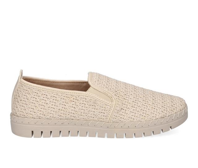 Women's Easy Street Fresh Slip-On Shoes in Natural Woven color