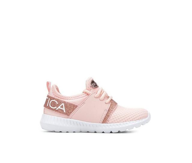 Girls' Nautica Toddler & Little Kid Kappil Sneakers in Rose Gold color