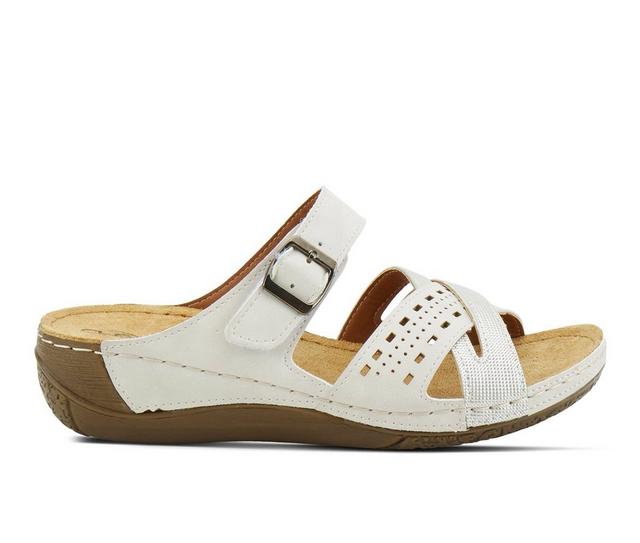 Women's Flexus Denia Footbed Sandals in Sand color