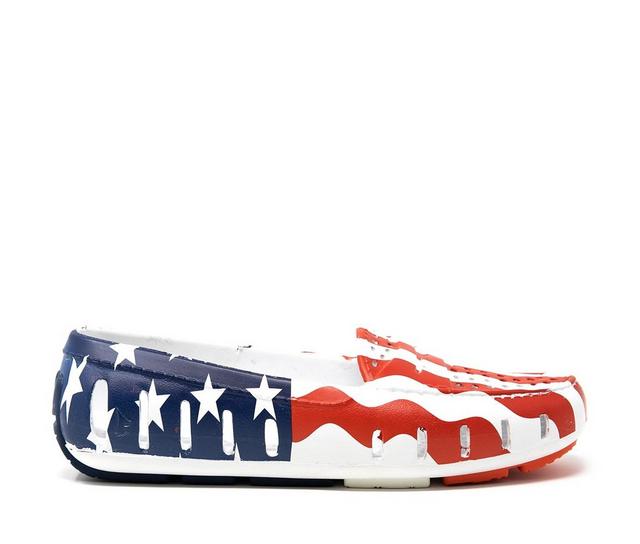 Women's FLOAFERS Posh Driver Waterproof Loafers in American Flag color