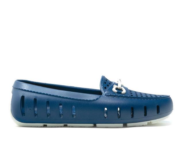 Women's FLOAFERS Tycoon Bit Driver Waterproof Loafers in Navy/Coconut color