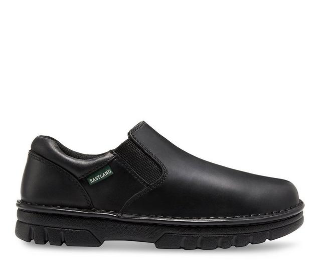 Men's Eastland Newport S/O Slip-On Shoes in Black color
