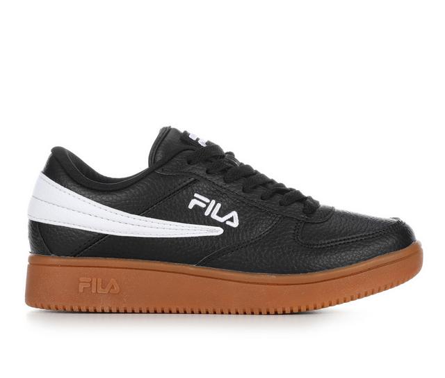 Women's Fila A-Low Sneakers in Bk/Wht/Gum color