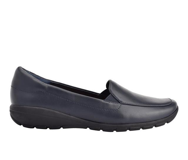 Women's Easy Spirit Abriana Slip-On Shoes in Blue color