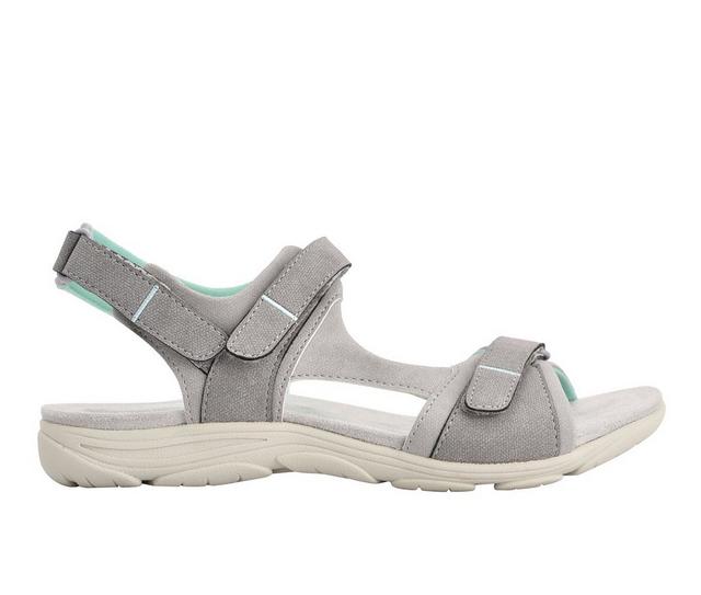 Women's Easy Spirit Lake Outdoor Sandals in Grey color
