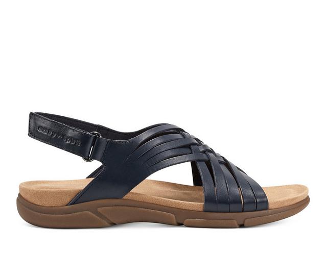 Women's Easy Spirit Mar Sandals in Navy color