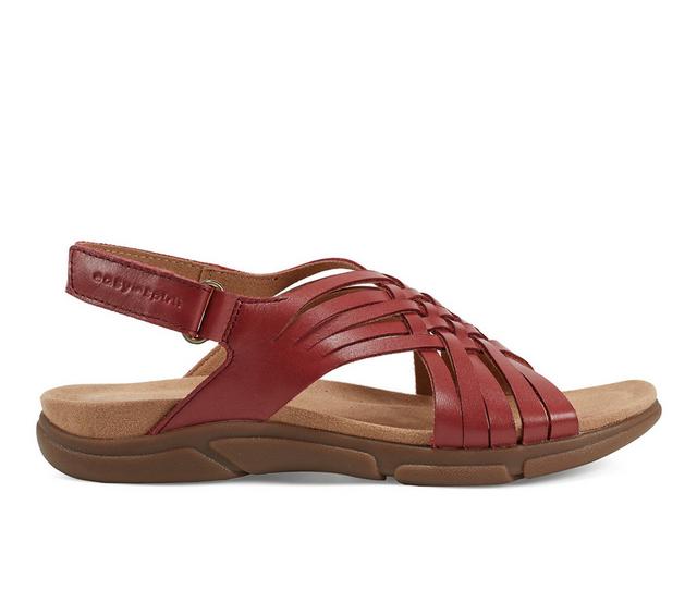 Women's Easy Spirit Mar Sandals in Red color