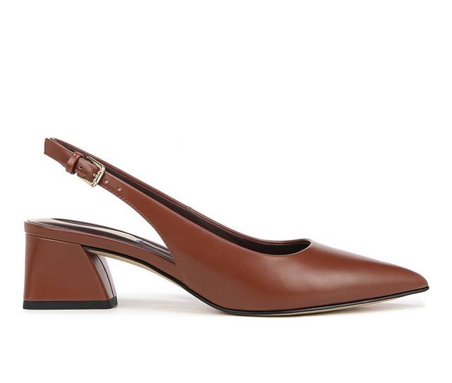 Women's Franco Sarto Racer Pumps in Acorn Brown color
