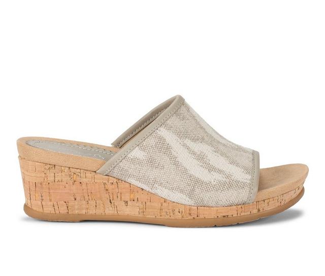 Women's Baretraps Flossey Wedge Sandals in Natural Ikat color