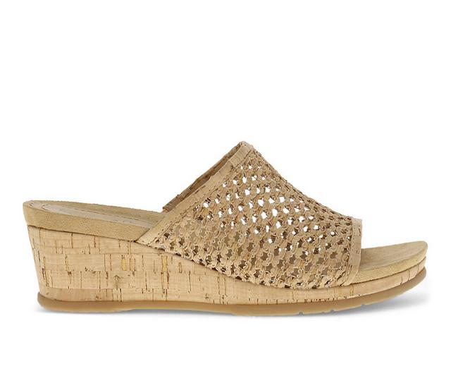 Women's Baretraps Flossey Wedge Sandals in Natural cork color
