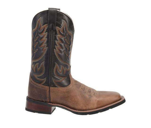 Laredo Western Boots 7800 Montana Leather Boot Cowboy Boots in Sand/Chocolate color
