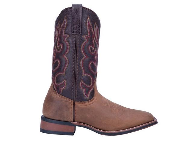 Men's Laredo Western Boots 7898 Lodi Cowboy Boots in Taupe/Chocolate color
