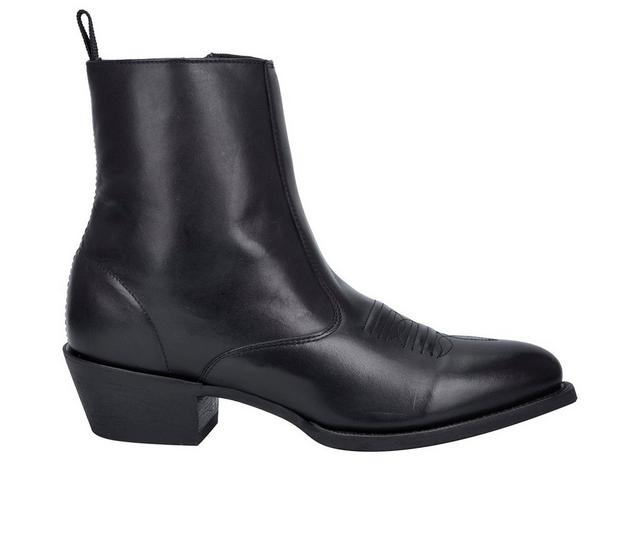 Men's Laredo Western Boots Fletcher Cowboy Boots in Black color