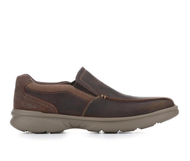 Men's Clarks Bradley Step Slip-On Shoes in Beeswax color