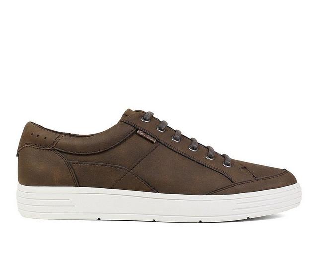 Men's Nunn Bush City Walk Oxford Sneakers in Brown color