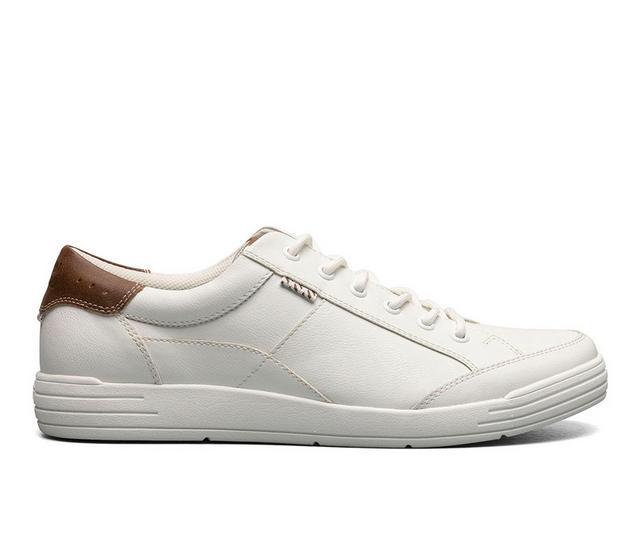 Men's Nunn Bush City Walk Oxford Sneakers in White color
