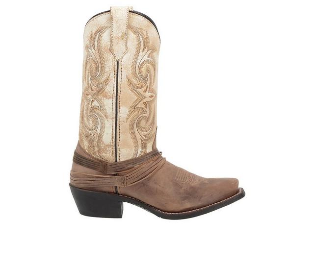 Women's Laredo Western Boots Myra Western Boots in Sand White color
