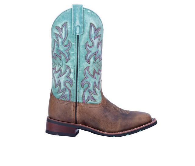 Women's Laredo Western Boots Anita Western Boots in Brown-Turquoise color