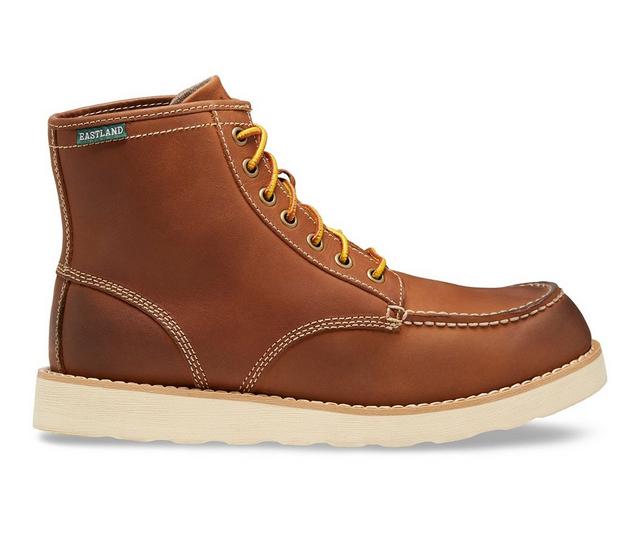 Men's Eastland Lumber Up Lace Up Boots in Peanut color