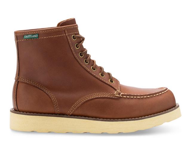 Men's Eastland Lumber Up Lace Up Boots in Oak color
