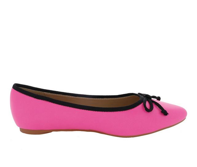 Women's Penny Loves Kenny Attack Flats in Pink color