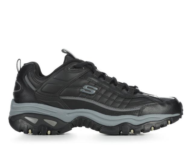 Men's Skechers AFTERBURN Training Shoes in Black color