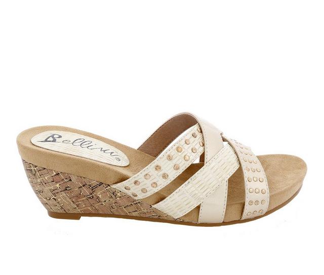 Women's Bellini Spa Wedge Sandals in Gold color