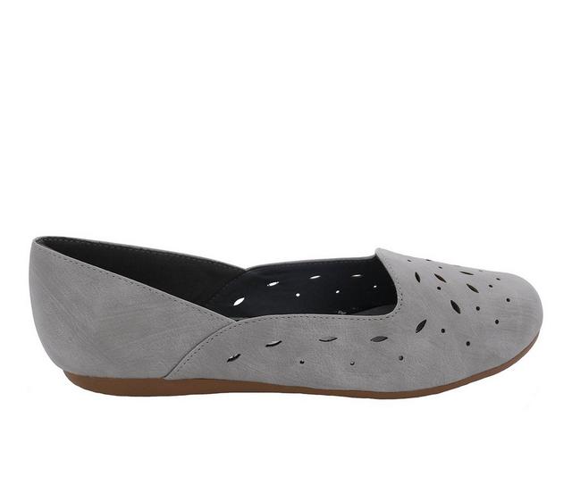 Women's Bellini Marshmellow Flats in Grey color