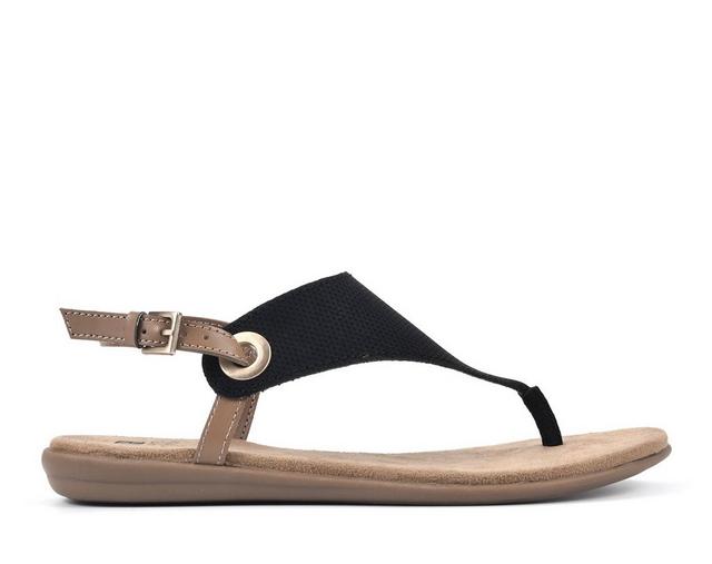Women's White Mountain London Sandals in Black color