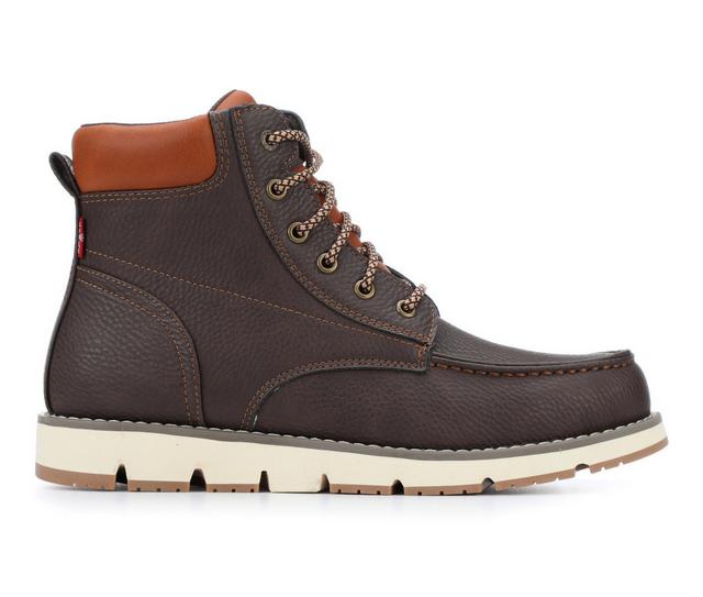 Men's Levis Dean WX UL Boots in Brown/Tan color