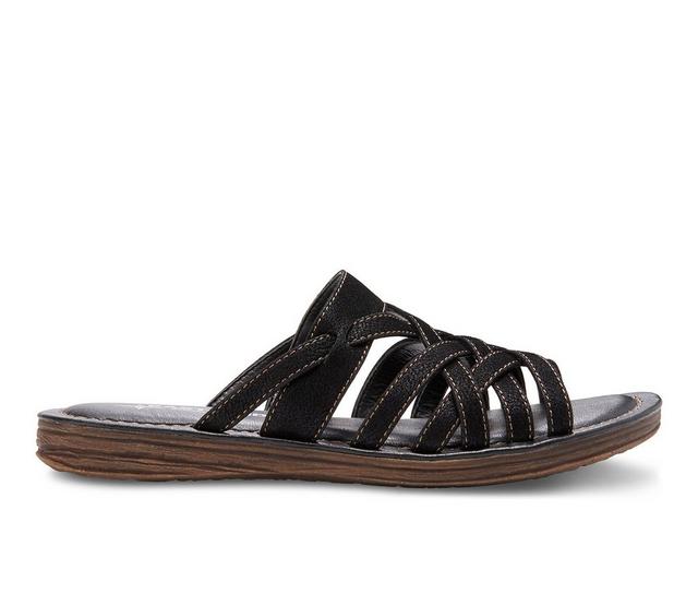 Women's Eastland Ellie Sandals in Black color