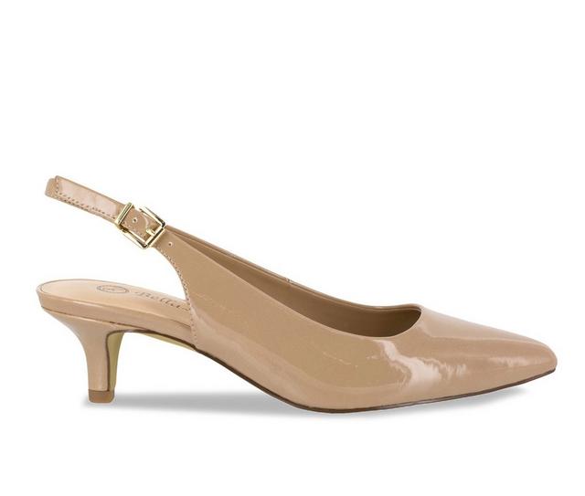 Women's Bella Vita Scarlett II Pumps in Nude Patent color