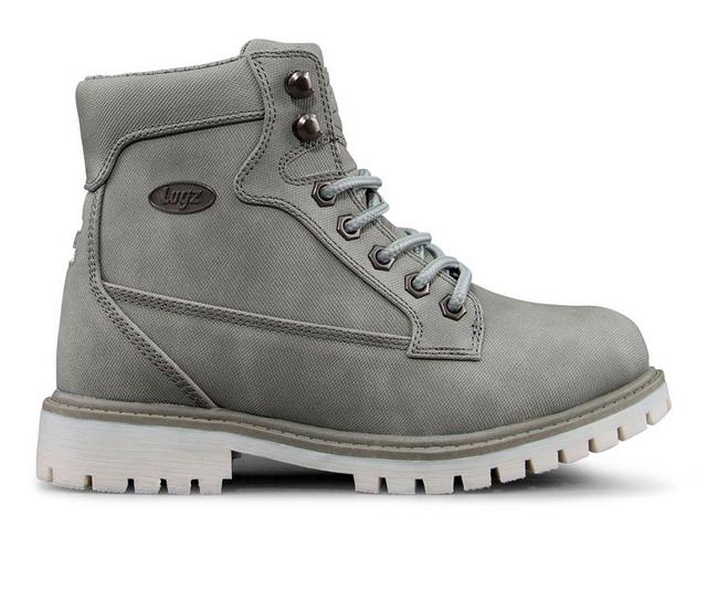 Women's Lugz Mantle Hi Boots in Alloy/White color