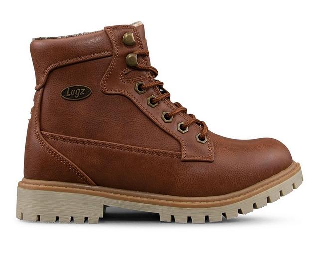 Women's Lugz Mantle Hi Boots in Rust/Game/Cream color
