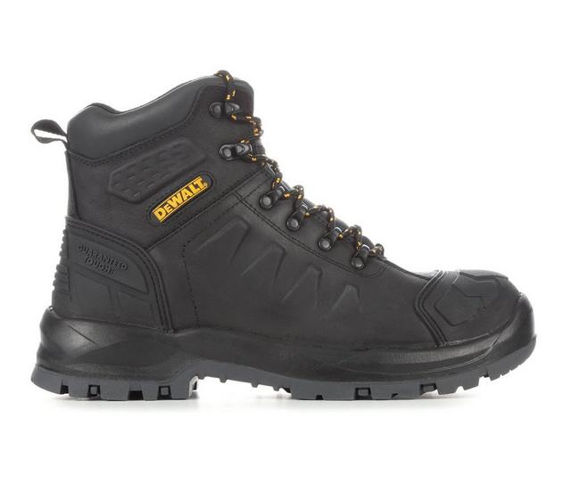 Men's DeWALT Hadley Mid Steel Toe Work Boots in Black color