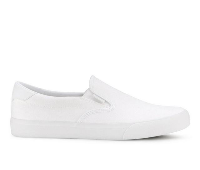Men's Lugz Clipper Slip-On Sneakers in White color