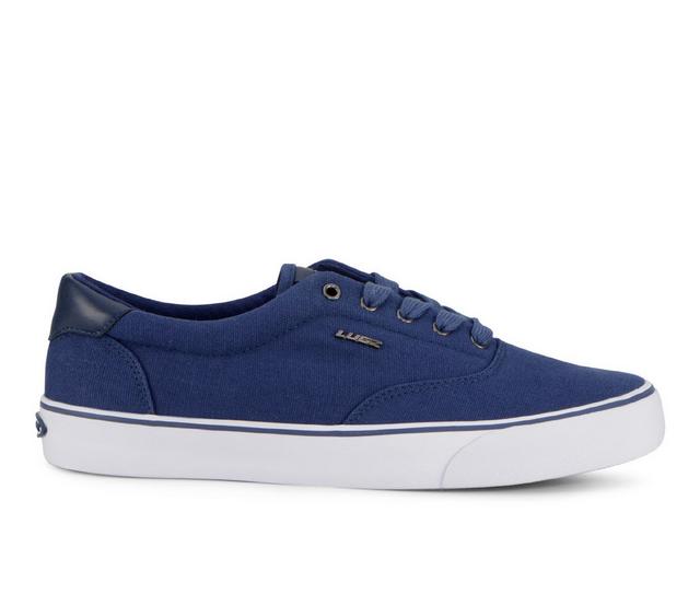 Men's Lugz Flip Casual Shoes in Navy/White color