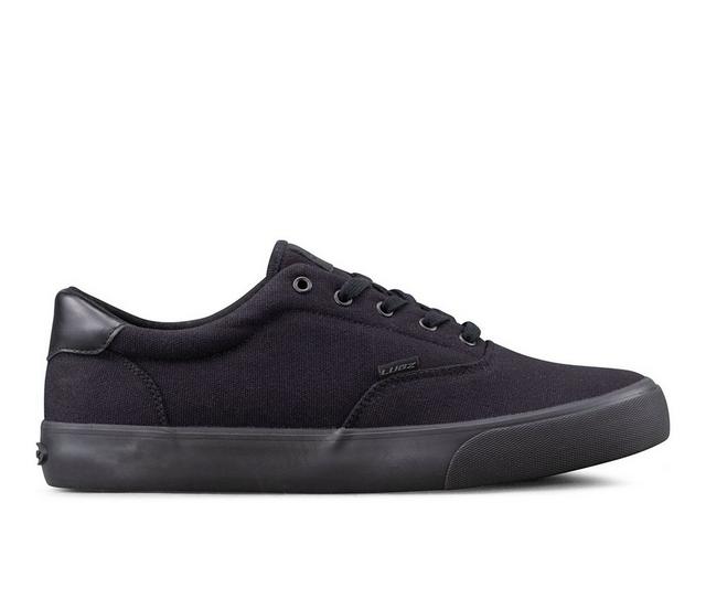 Men's Lugz Flip Casual Shoes in Black/Black color