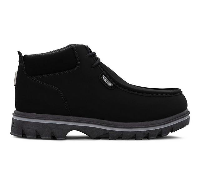 Men's Lugz Fringe Boots in Black W color