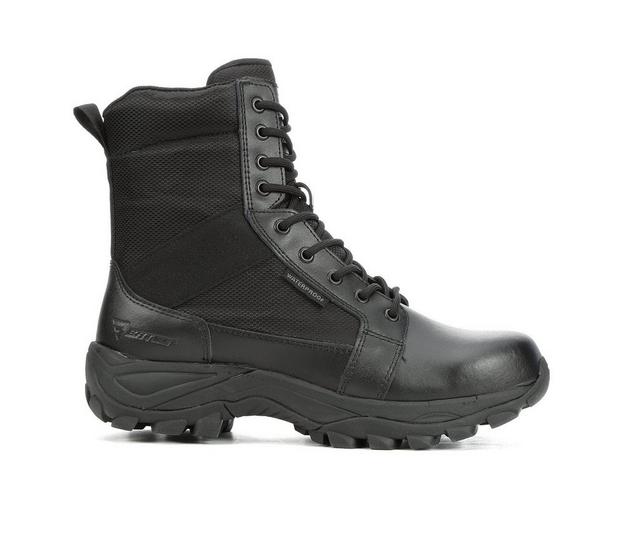 Men's Bates Fuse 8 Inch Waterproof Work Boots in Black color