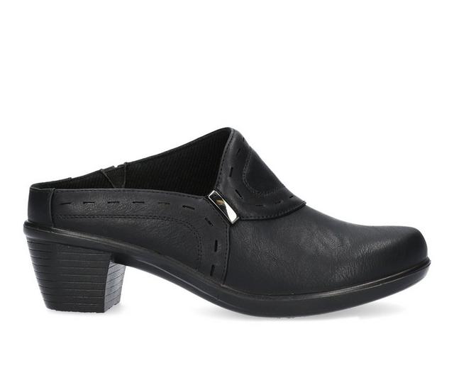 Women's Easy Street Cynthia Clogs in Black color